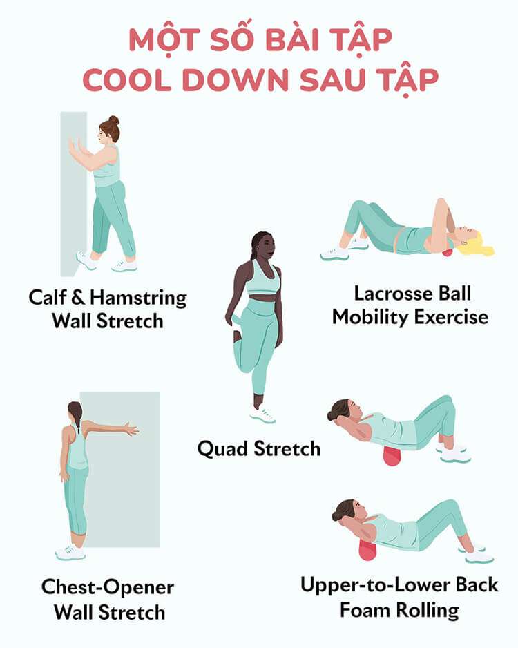 Cool down sau tập gym có cần không