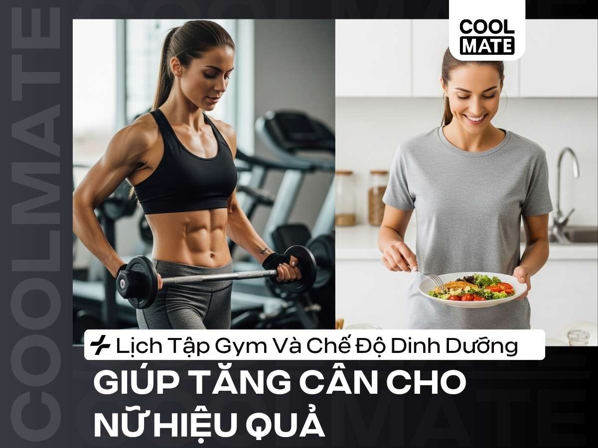 Dinh dưỡng tập gym cho nữ