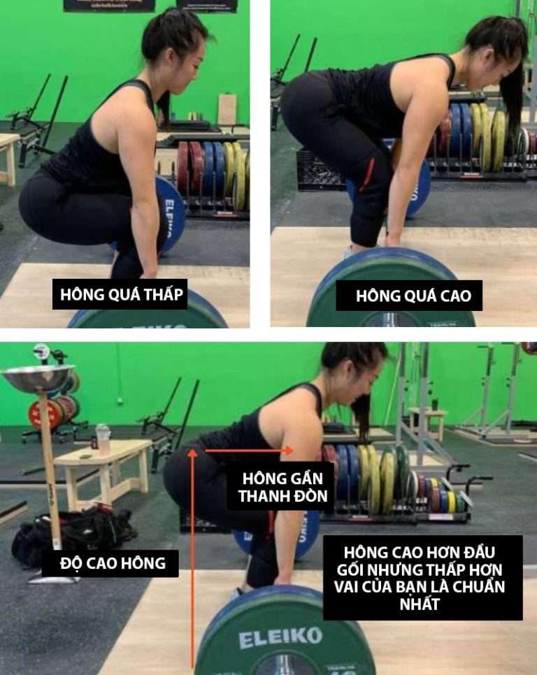 Lỗi thường gặp khi tập deadlift