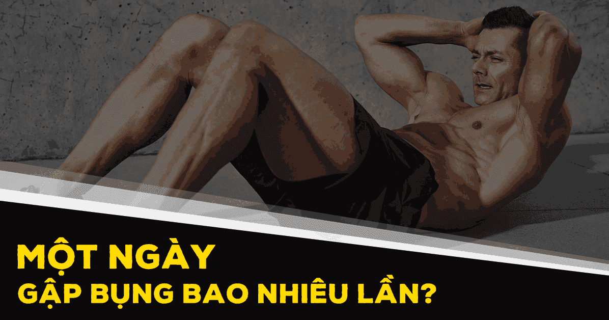 Nên tập bụng mấy lần một tuần